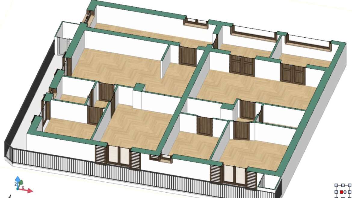 Frazionamento di un appartamento in due unità residenziali